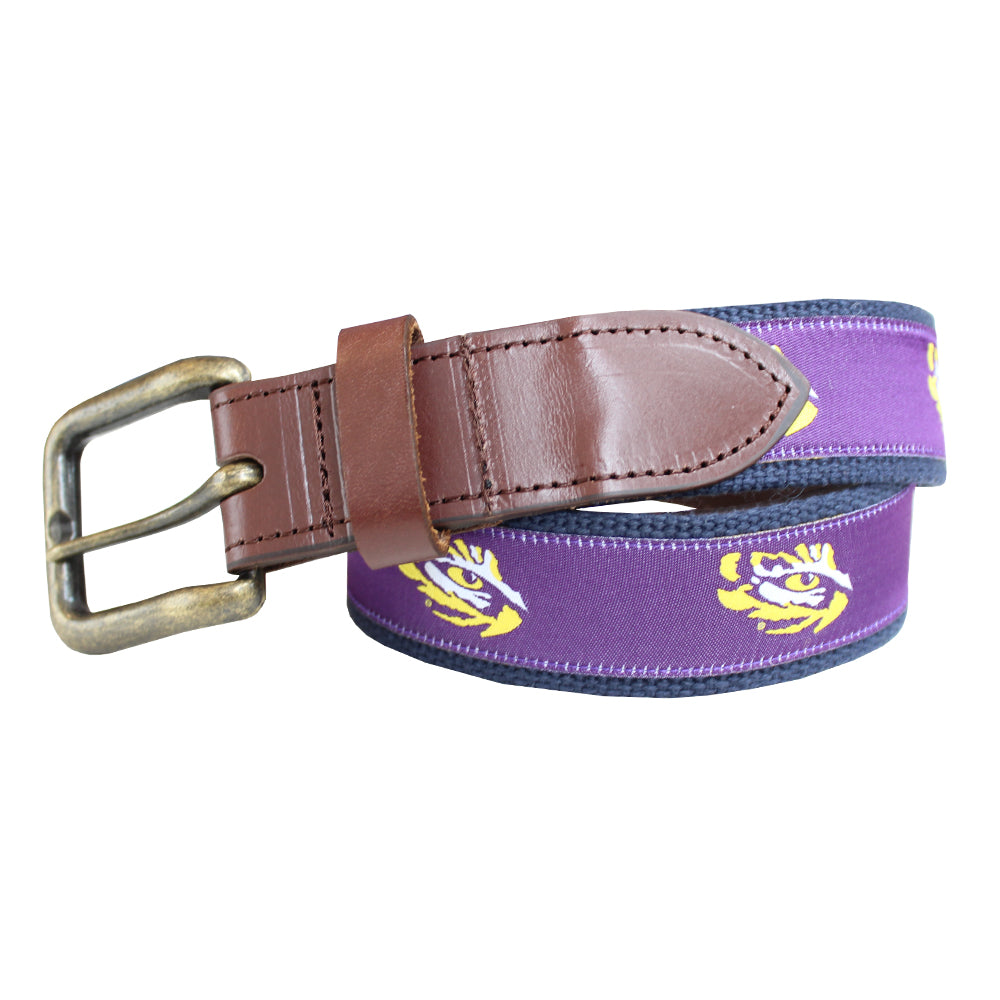 Regal Purple Eye of the Tiger Club Belt